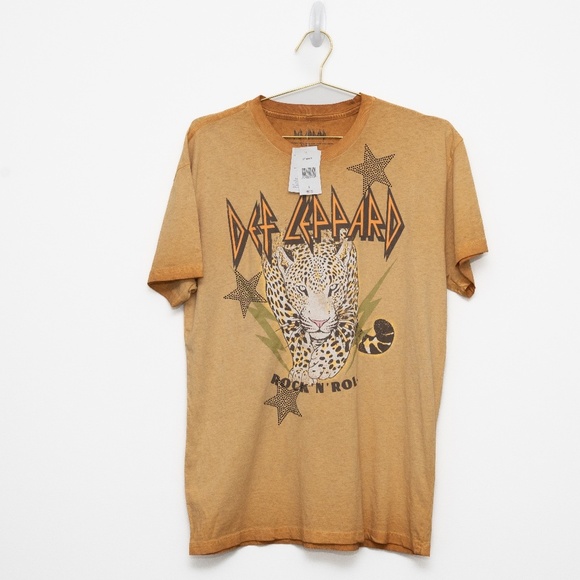 Def Leppard Stone Band Tee - Large - Picture 1 of 7